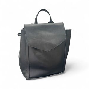 Loeffler Randall Black Leather Backpack